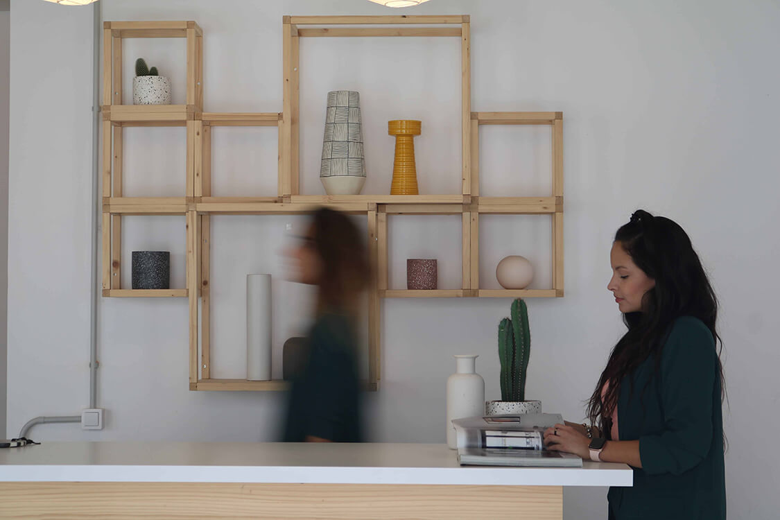 Andrew Staffing creative office interior design project