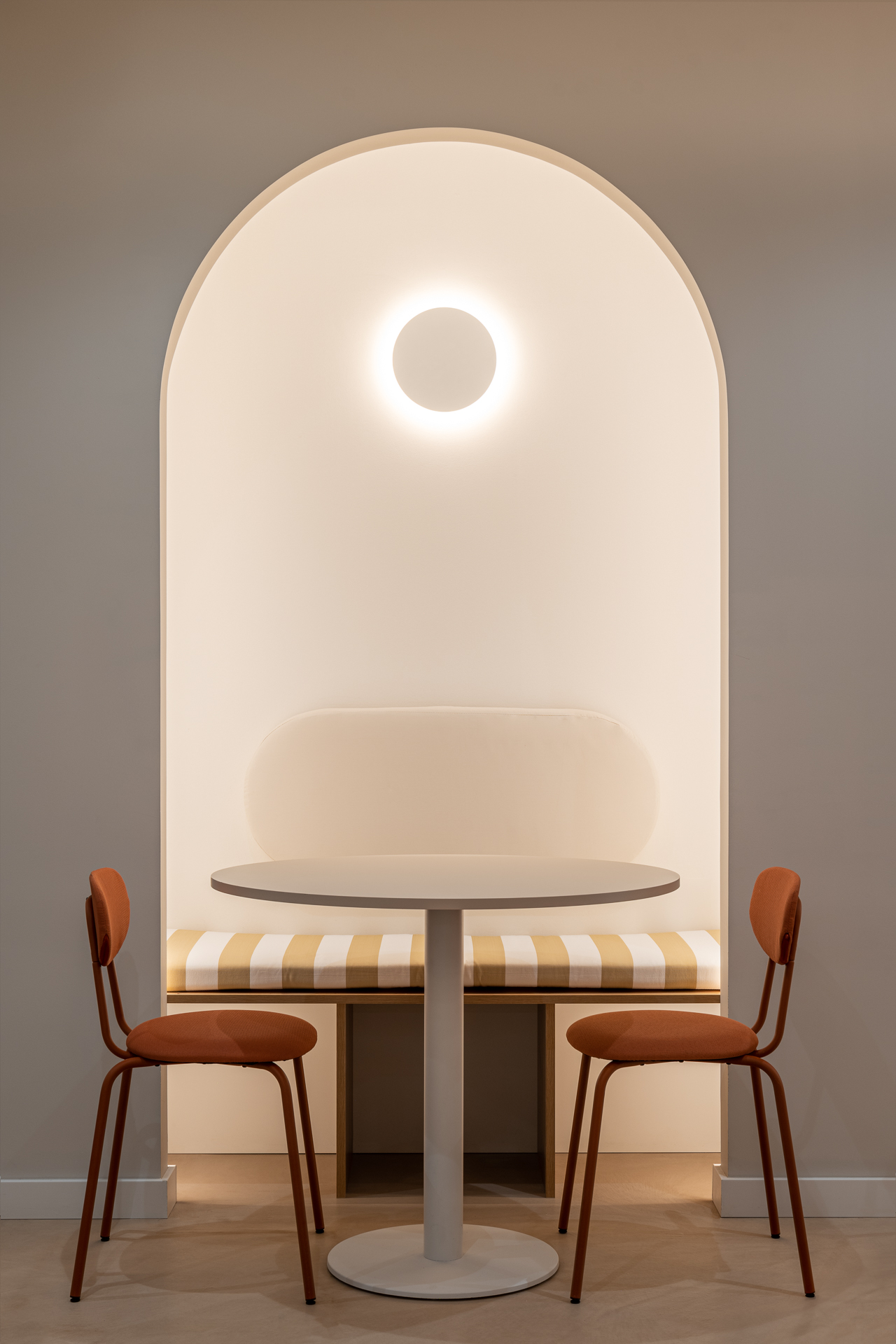 Hostel interior design project in Barcelona