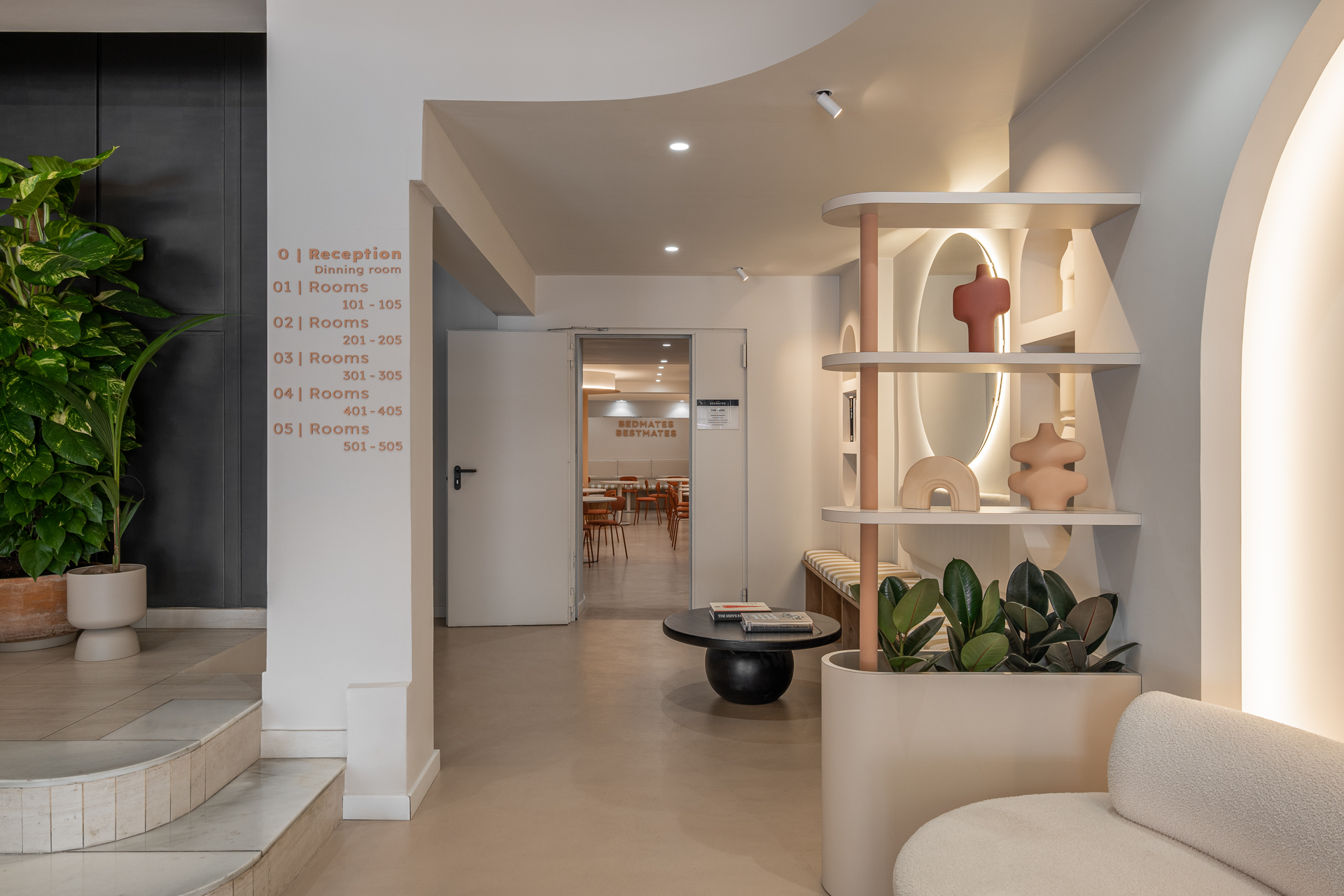 Hostel interior design Barcelona