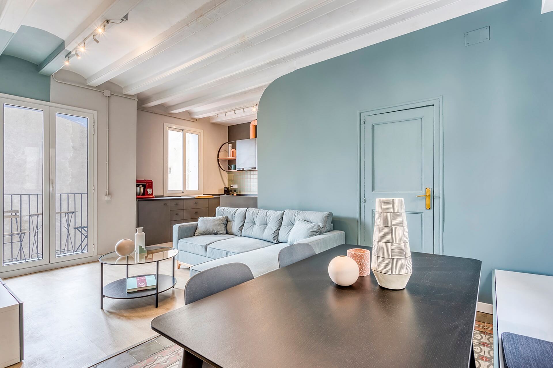 Small apartment interior design Barcelona