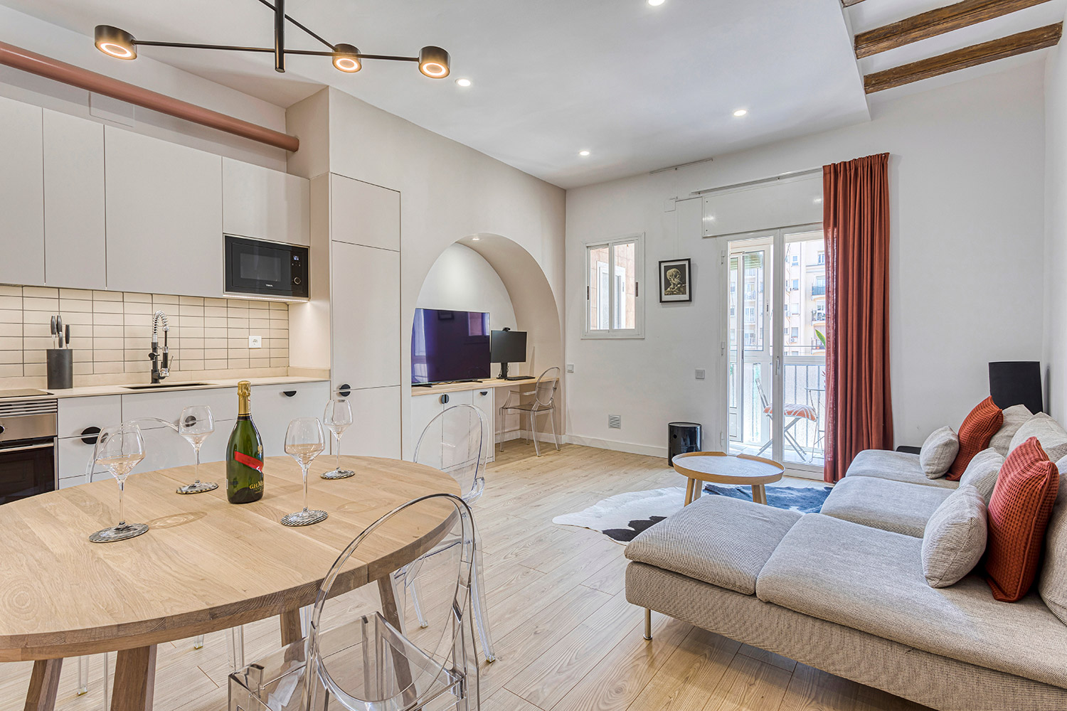 Apartment interior styling Barcelona