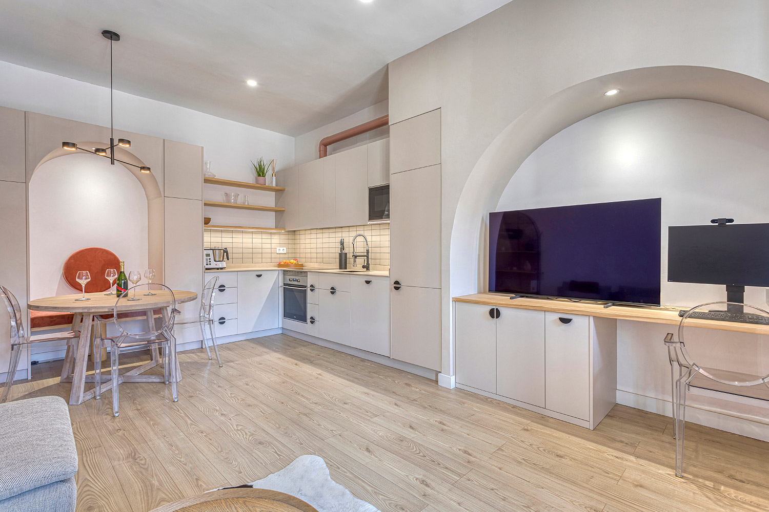 Apartment interior styling Barcelona