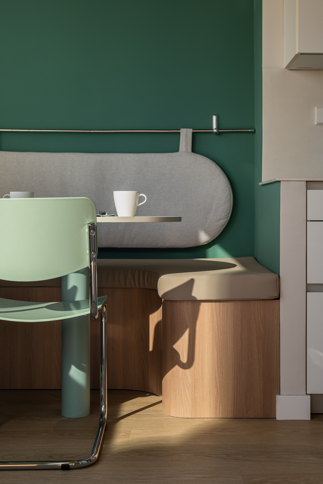 Modern apartment design project in Barcelona