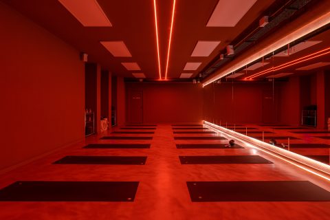Fitness studio interior design Barcelona