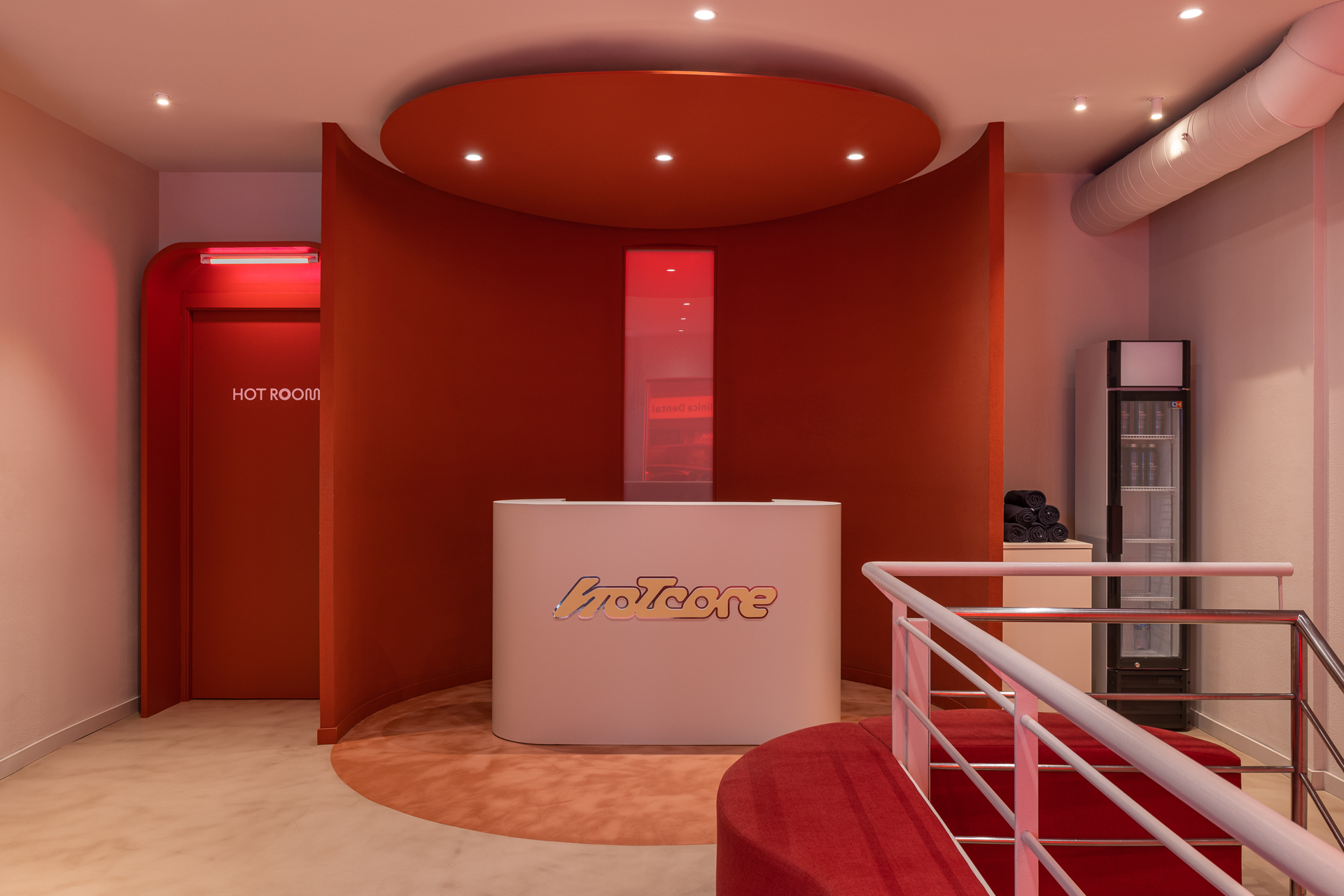Fitness studio interior design Barcelona