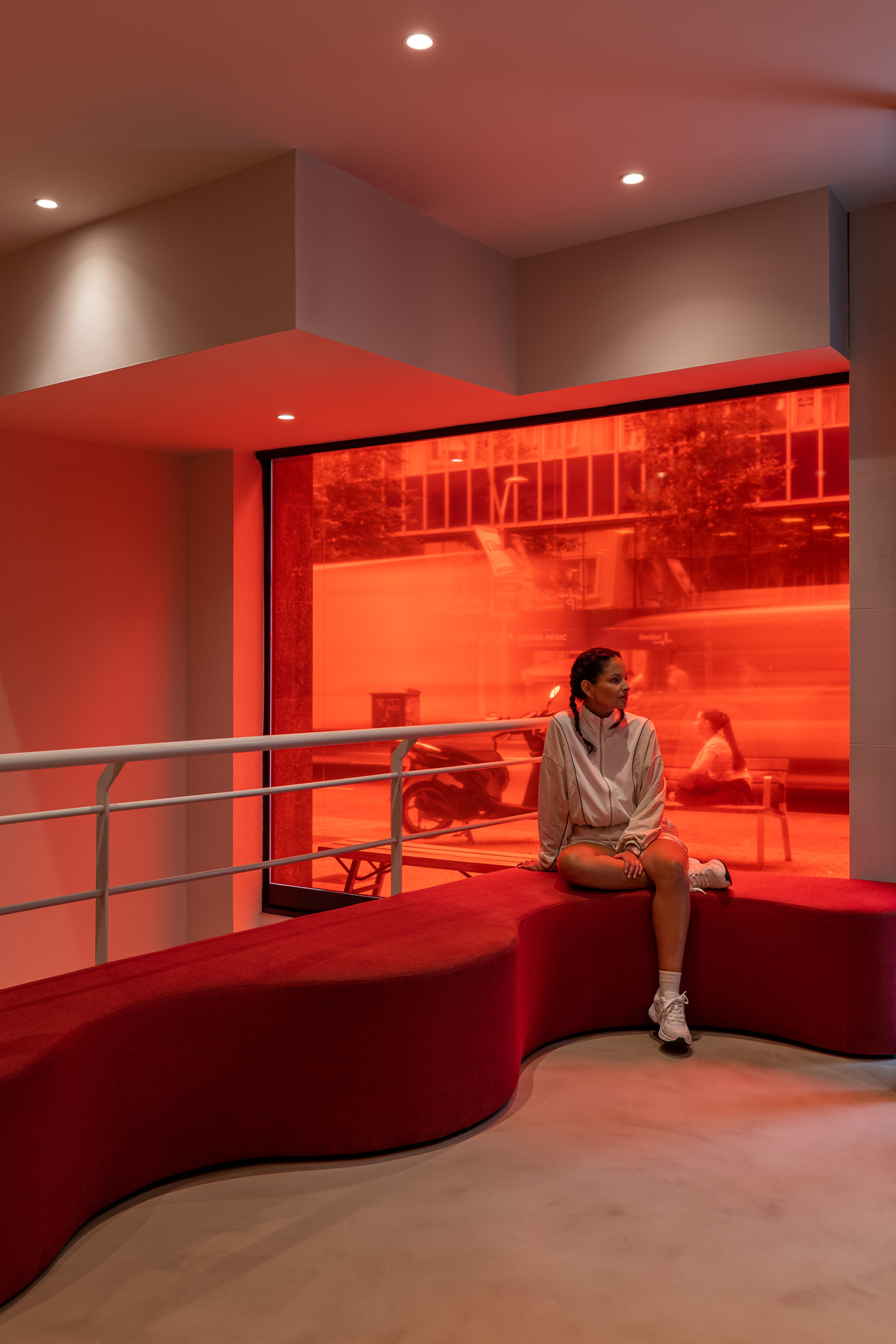 Fitness studio interior design Barcelona