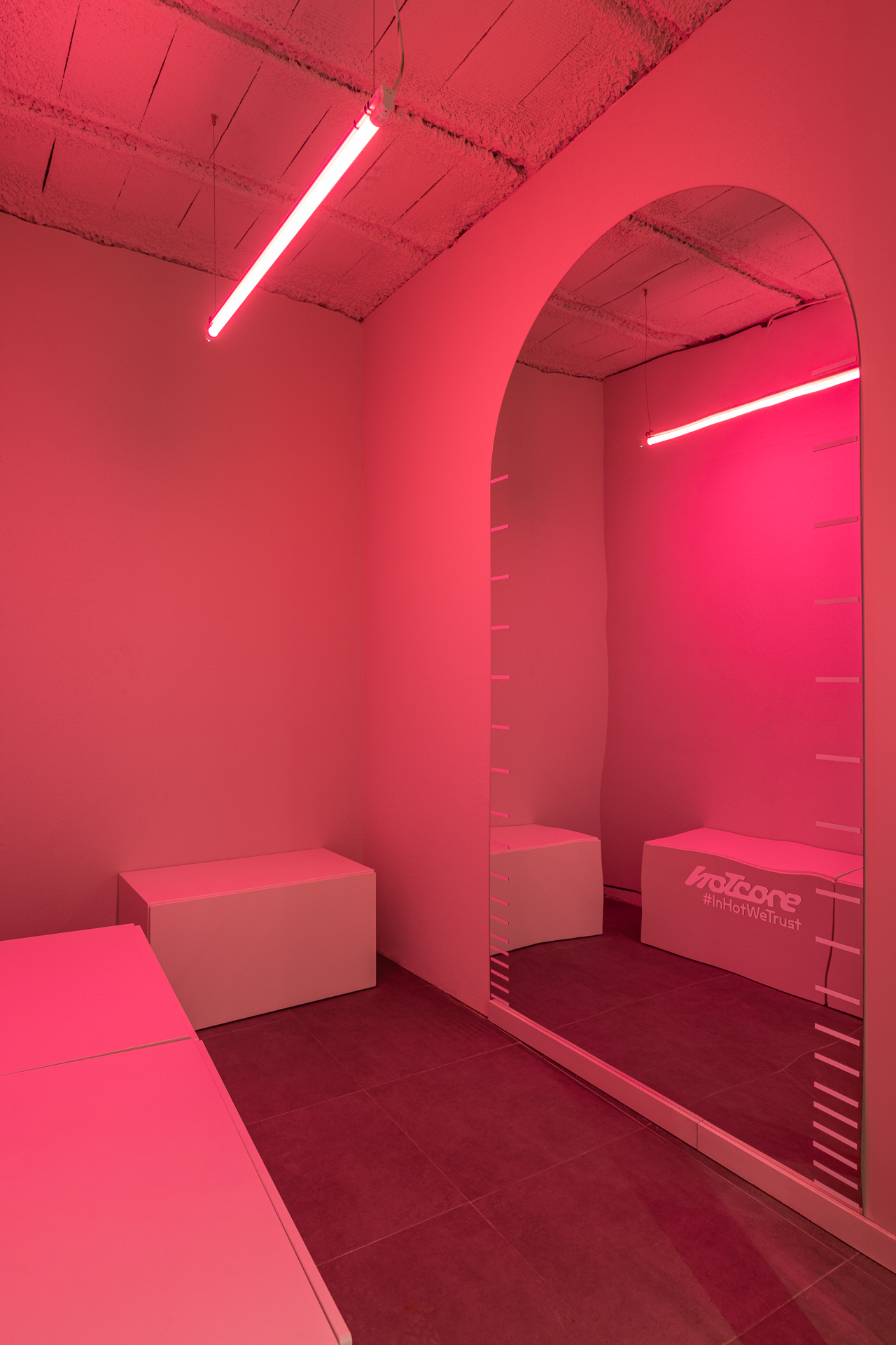 Fitness studio interior design Barcelona
