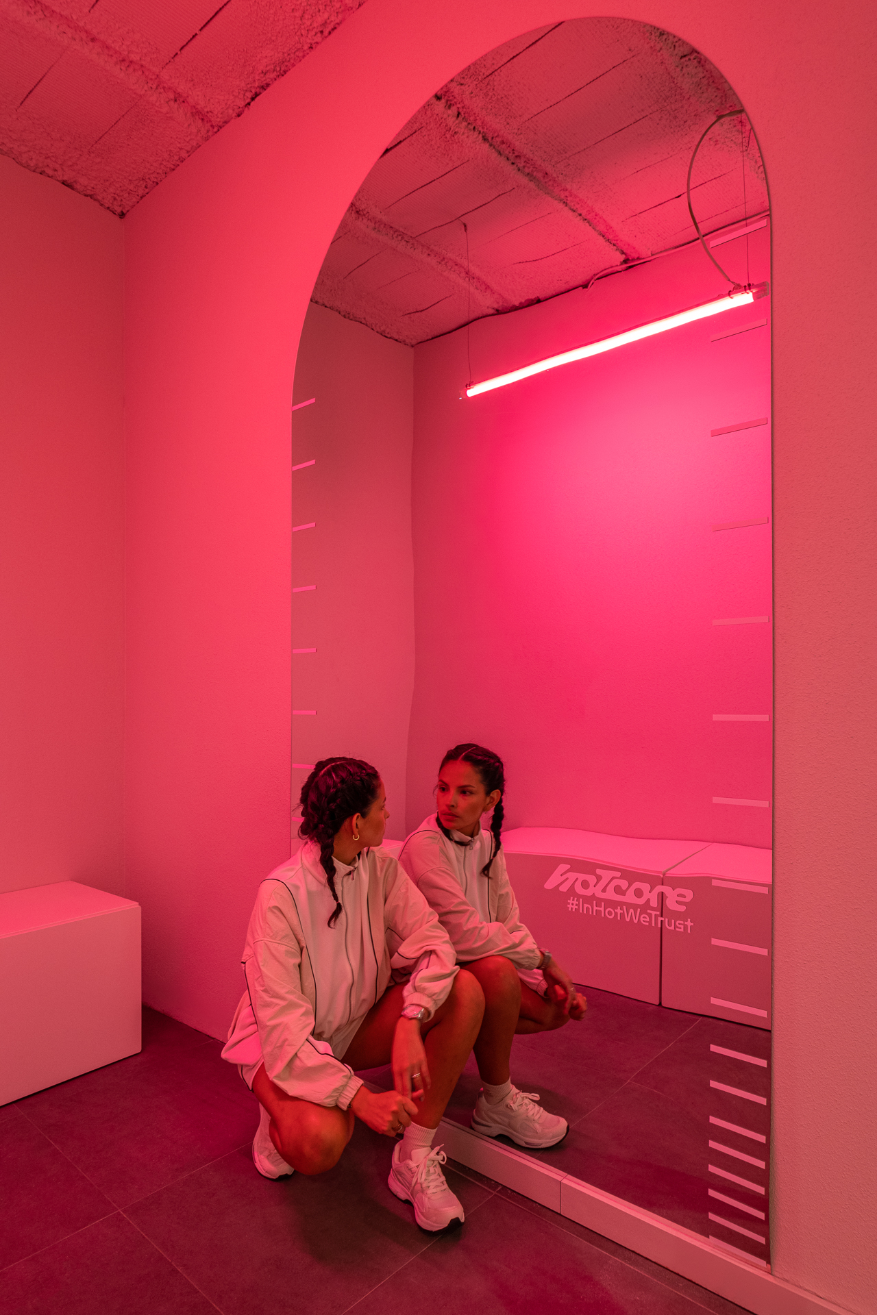Fitness studio interior design Barcelona