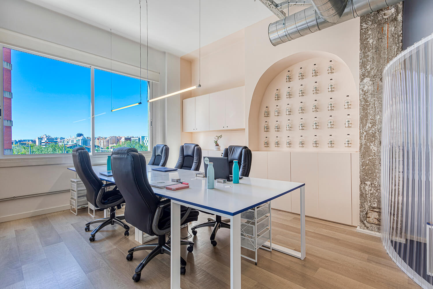 Modern workspace design project Barcelona