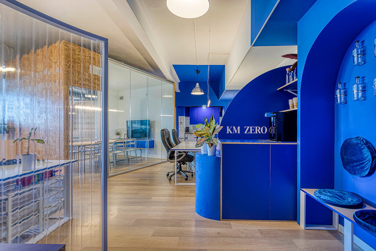 Modern workspace design project Barcelona