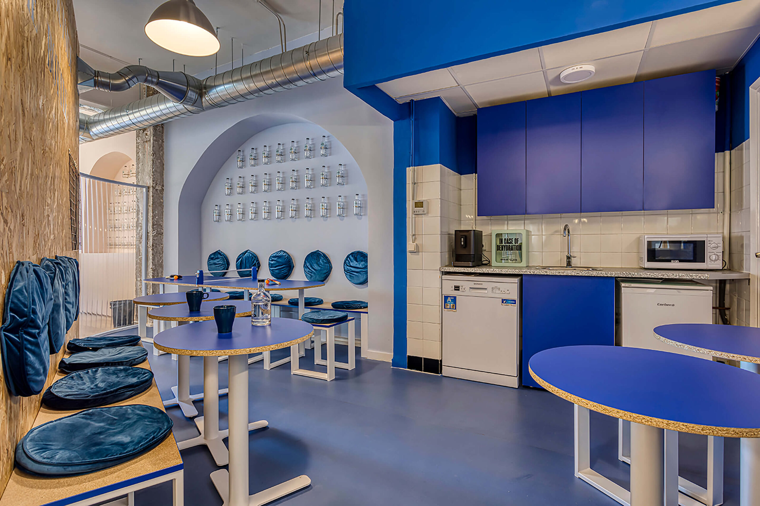 Modern workspace design project Barcelona