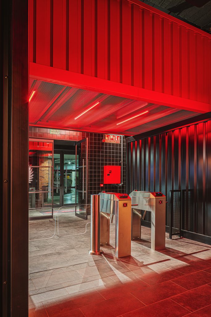 Fitness center interior design project in Valencia