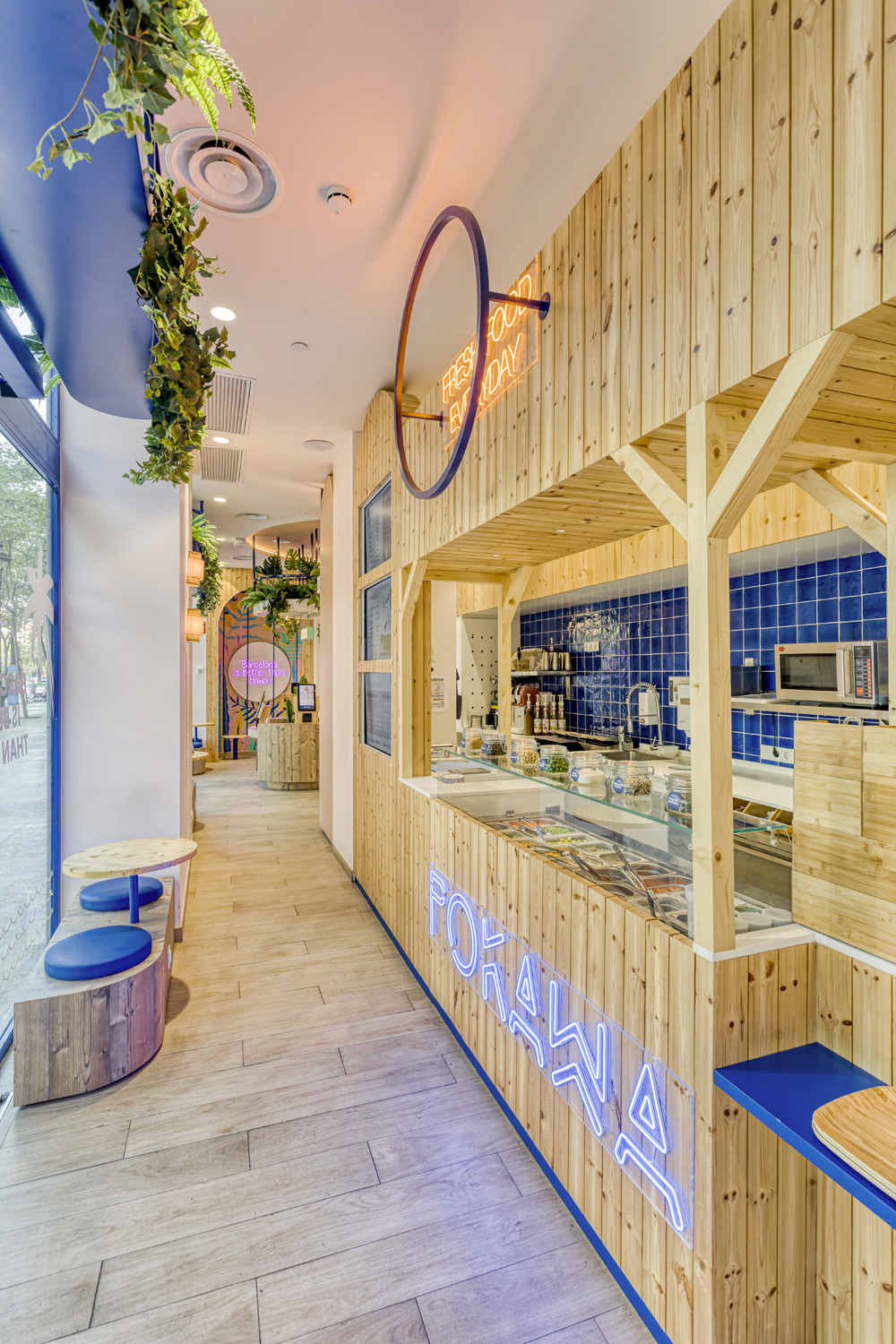 Restaurant design concept project in Barcelona