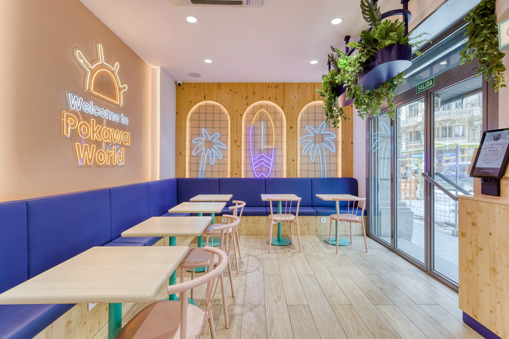 Restaurant interior design Barcelona